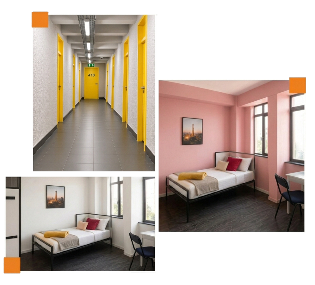 Comfortable guest room at City Central